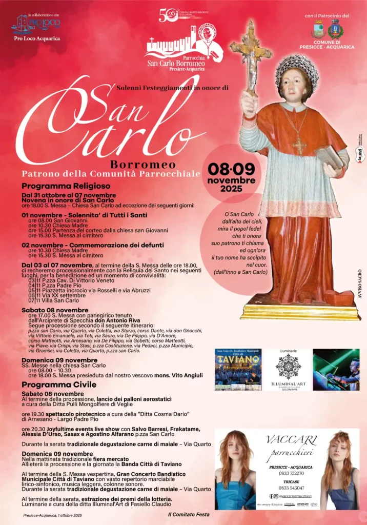 san carlo programma