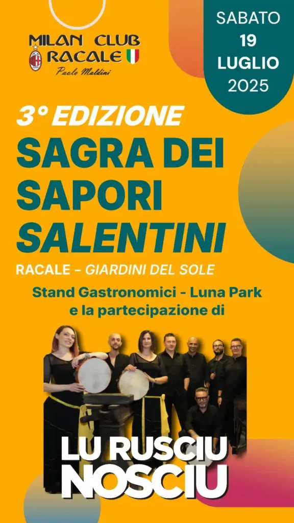 sagra dei sapori salentini racale