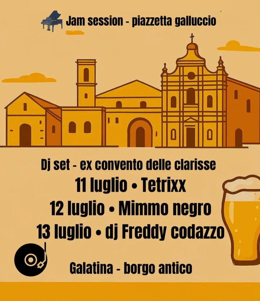 programma birra in corte galatina