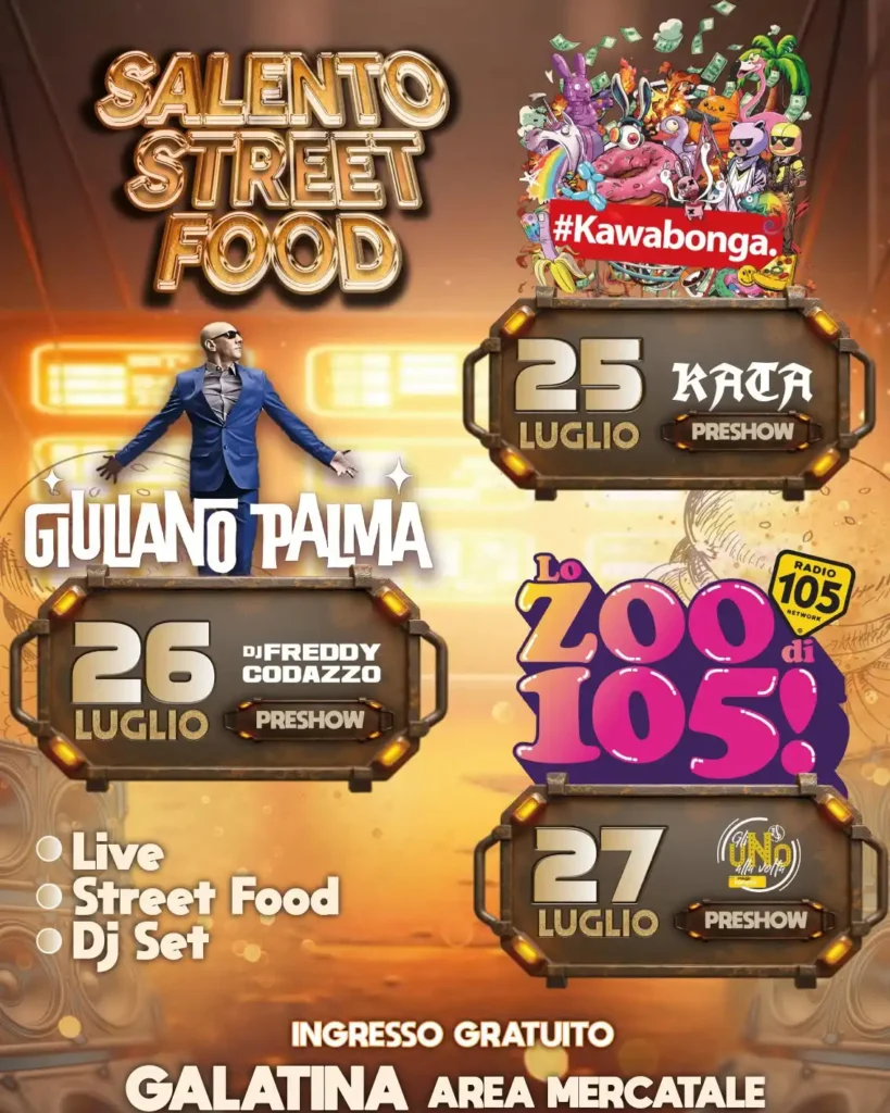 salento street food programma